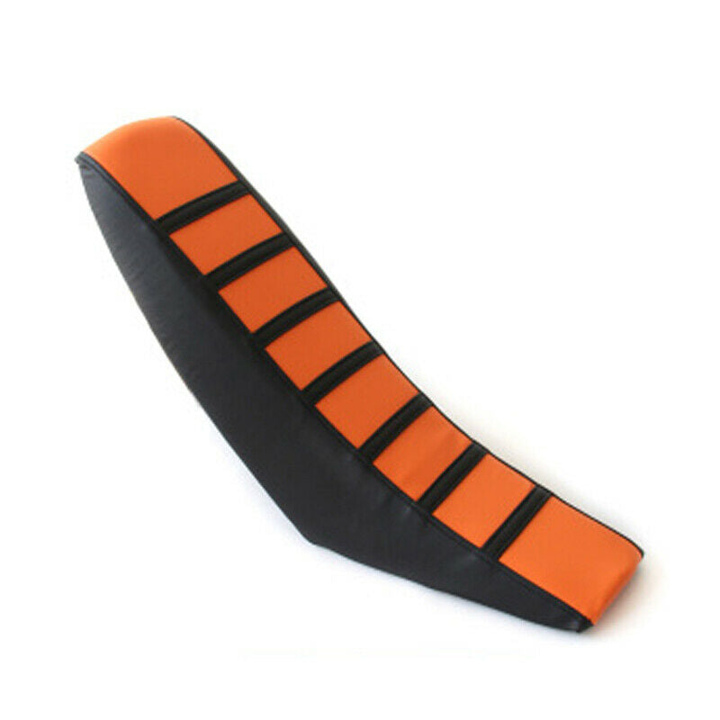 Wear Resistant Dirt Bike Off-road Motorcycle ATV Seat Cover Orange Soft Rubber
