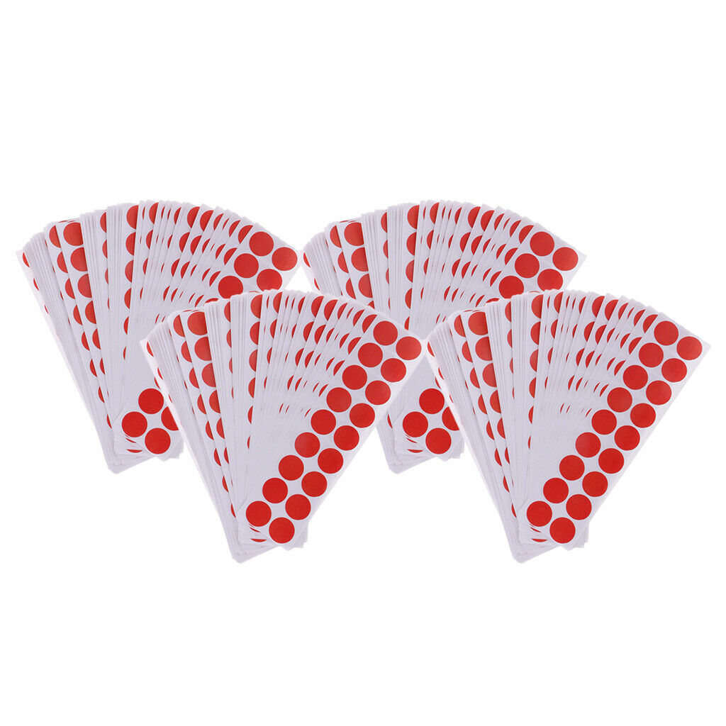Lot 3600x Hunting Paper Archery Target Self-Adhesive Stickers 2cm Shooting