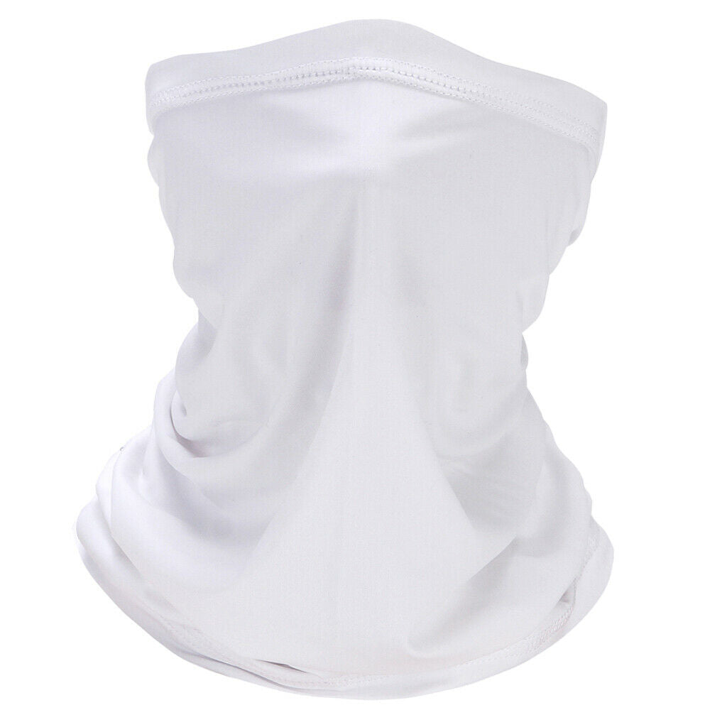 2x Silky Cycling Face Cover Outdoor Balaclava Soft Scarf Ski Neck Warmer