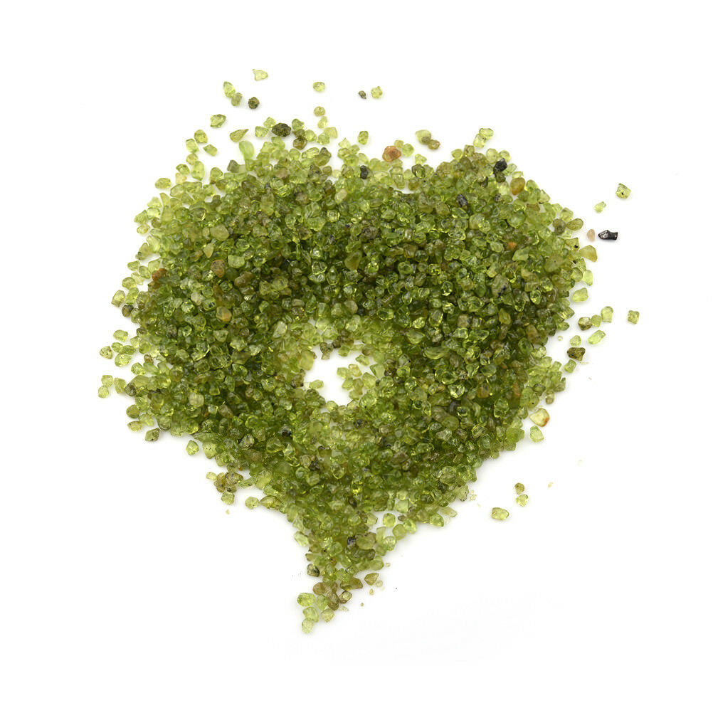 50g Natural Peridot Olivine Quartz Stone Rock Chip Lucky Heal Stones.Miner.l8