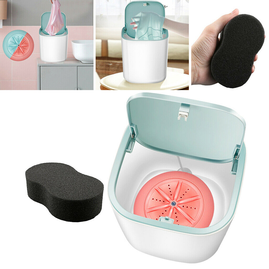Mini Washing Machine Washer USB Rotating Pants Socks Home Travel Motorhome