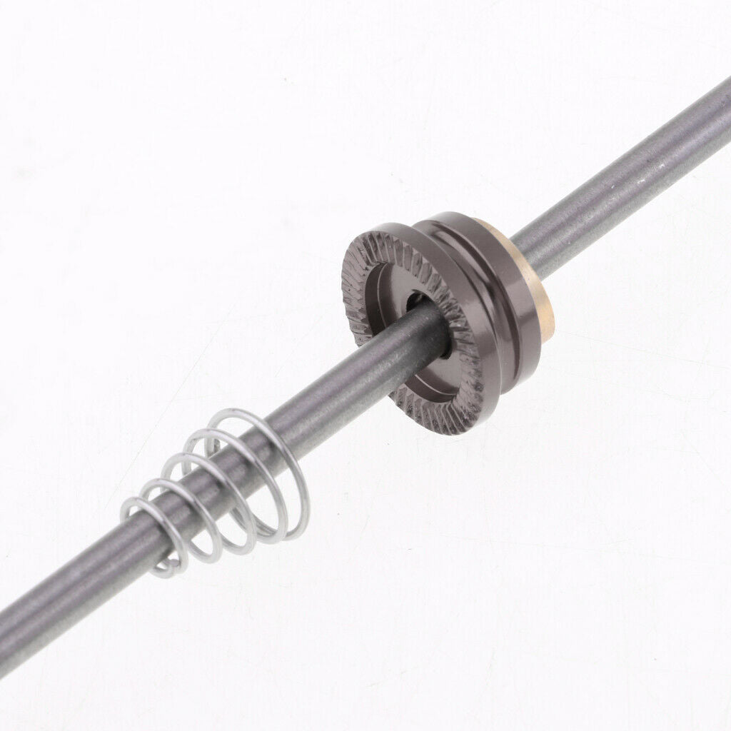 1 Sete Bicycle Quick Release Skewer Set Titanium For Road Bike MTB  Black
