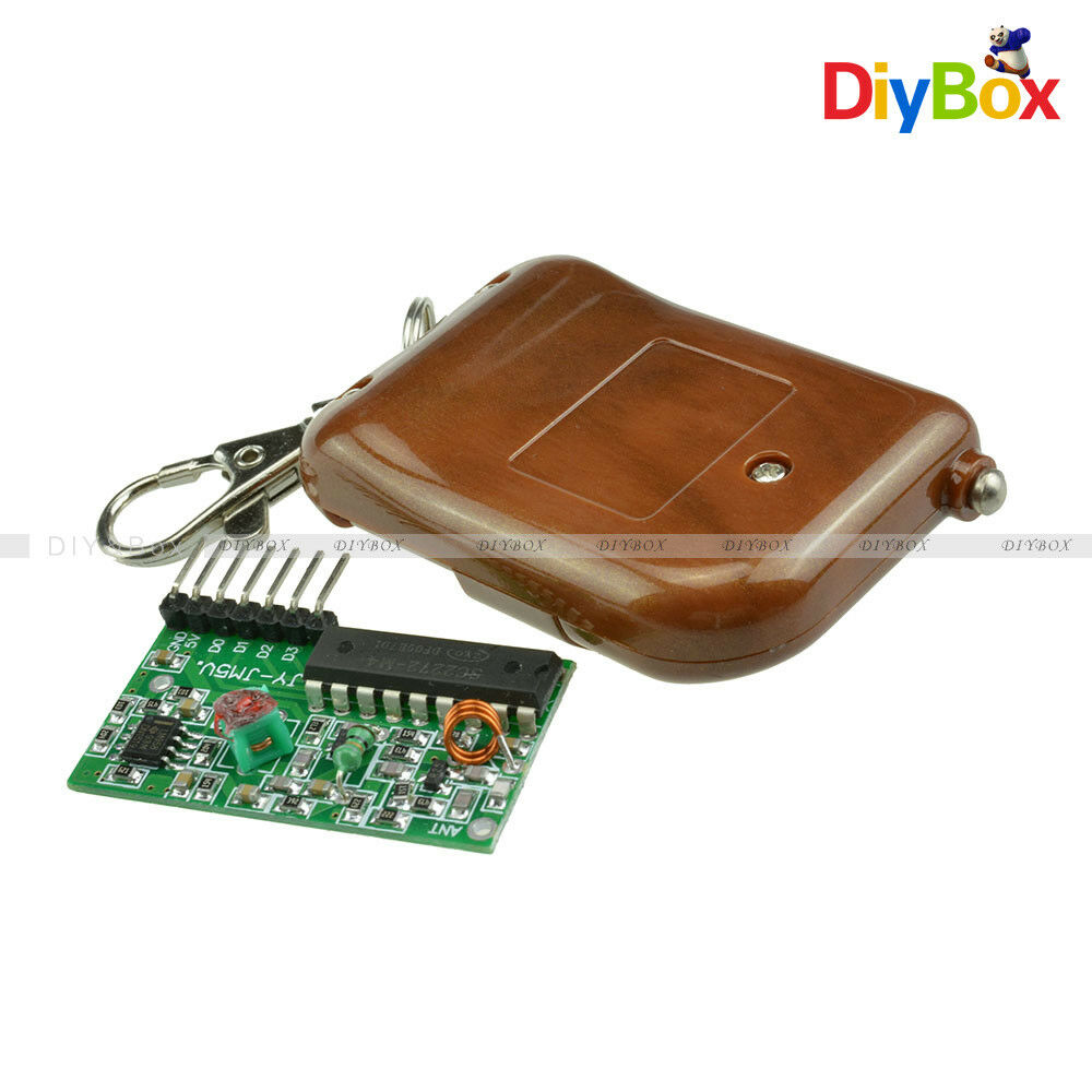 2PCS IC 2262/2272 4CH Key Wireless Remote Control 315MHZ Receiver for Arduino