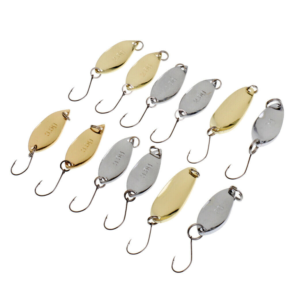 13 Pcs Fishing Sequins Lure Set for Perch Herring and Freshwater Fishing