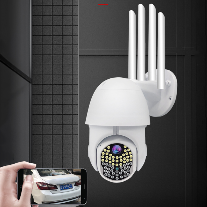 1080P Wireless WIFI HD IP Camera Outdoor CCTV PTZ 63 LED Home Security IR Cam