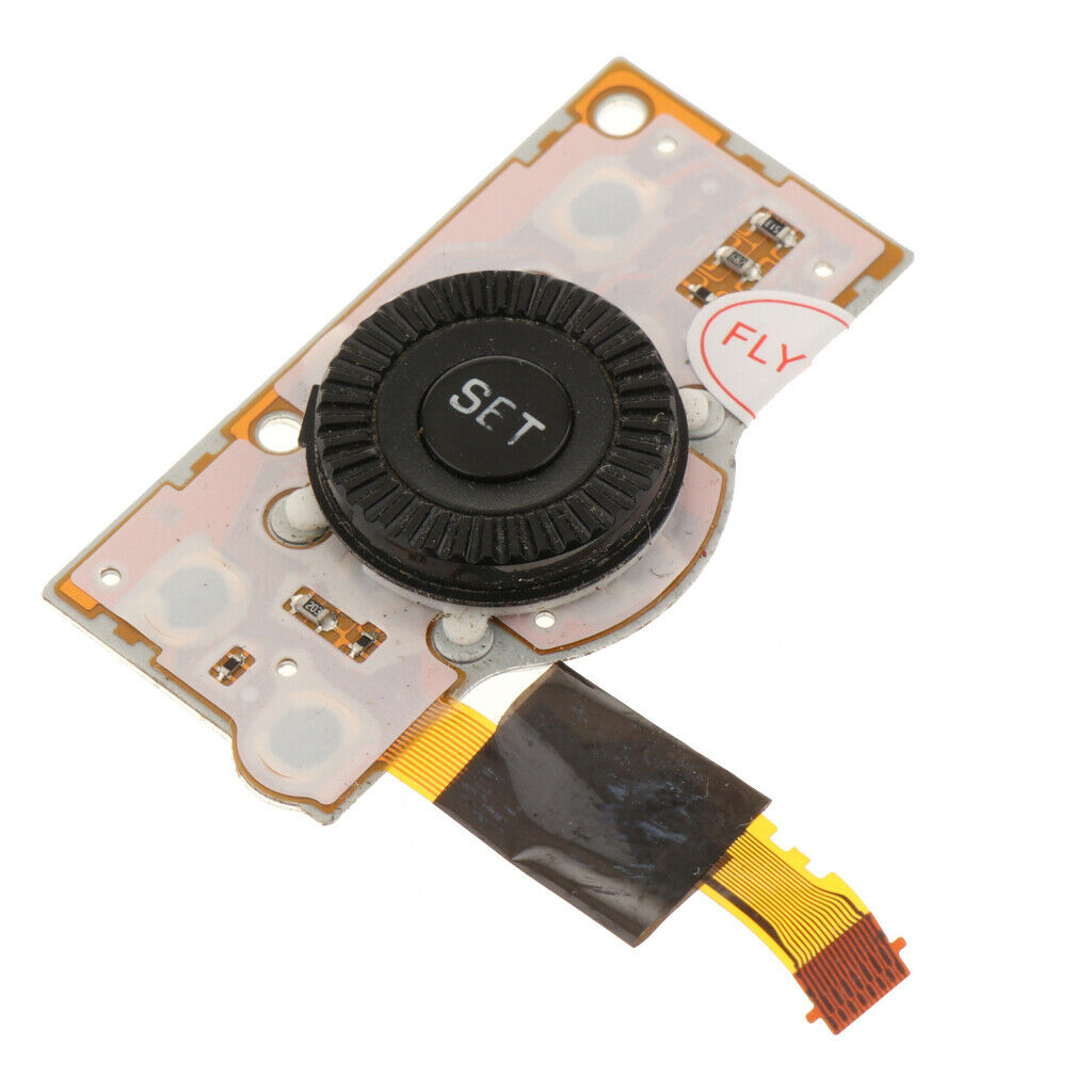 Camera Menu Board Replacement + Black Camera Release Button Anti-slip for
