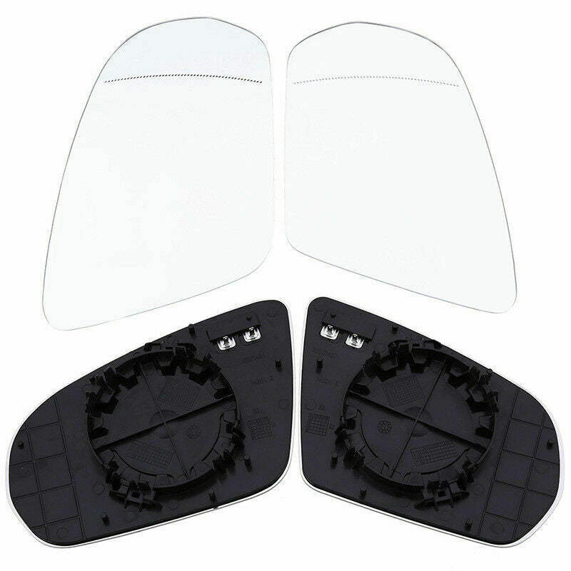 Front Car Mirror Glasses Heated Tinted Base For Mercedes-Benz C/S/GLC Klasse