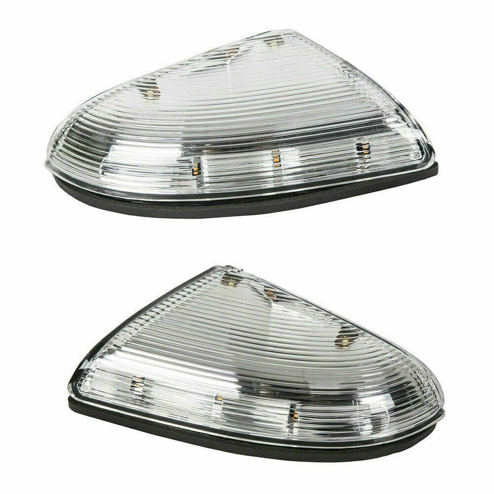 Pair For 2010-2013 Dodge Ram 1500 2009 Front Side Mirror Turn Signal Light Lamp