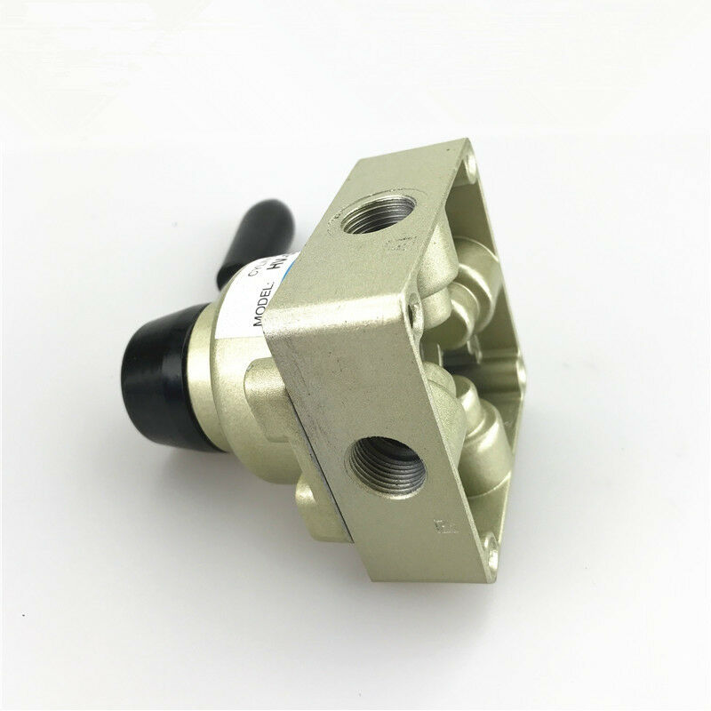 1PCS Pneumatic Equipment Cylinder with a metal adjustable lever hand valve HV-03