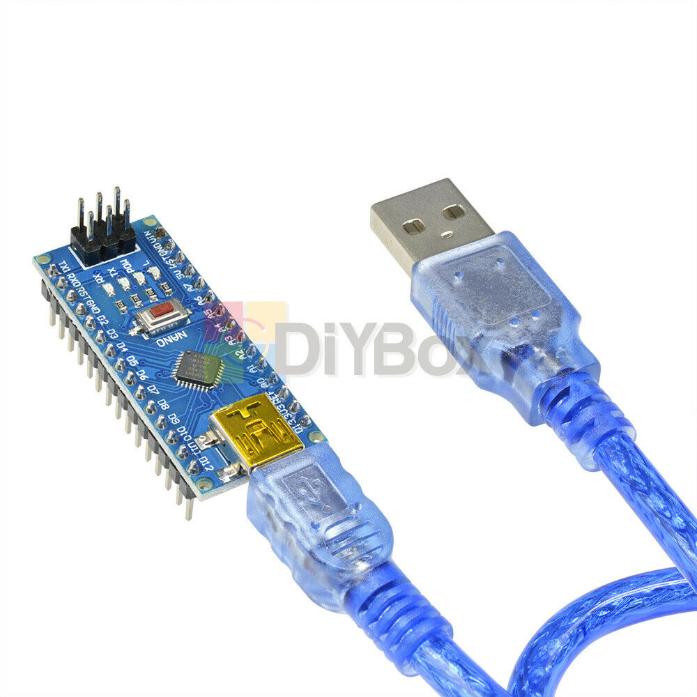 USB Nano V3.0 ATmega328P 5V 16M CH340G Micro-Controller Driver w/ Cable Arduino