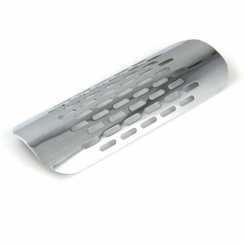 Stainless Steel Exhaust Pipe Heatproof Shield Partition For Motorcycle Motorbike