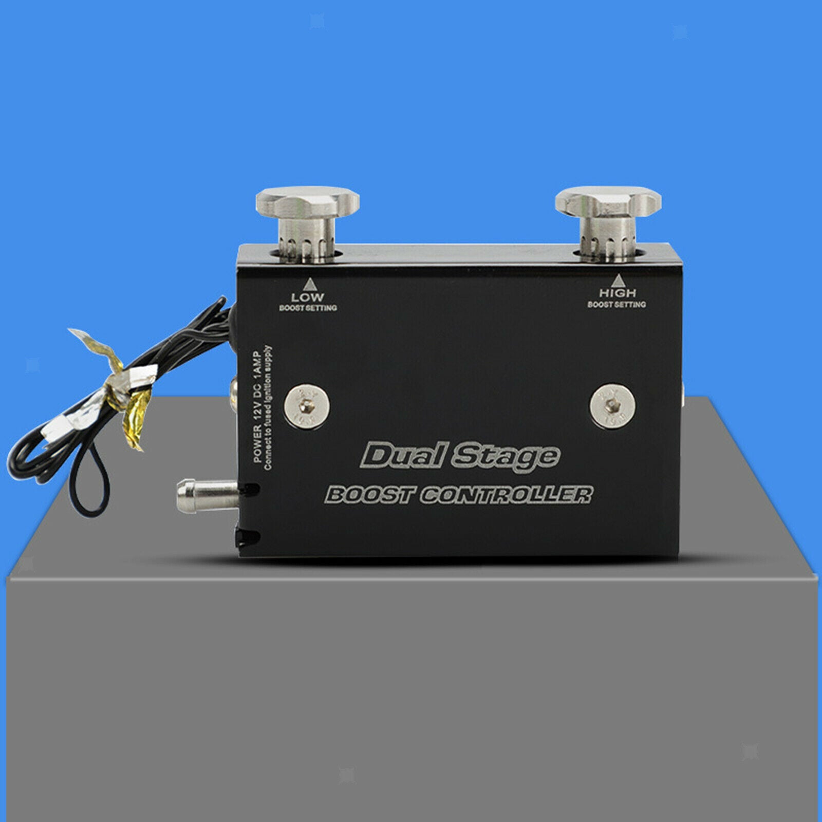 Vehicle Dual Stage Electronic Turbocharger Psi /w Switch Universal Durable