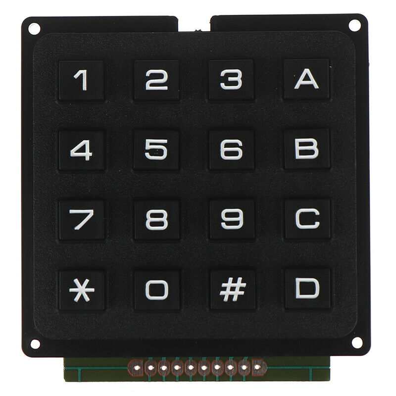 4 x 4 Matrix Array 4*4 16 Keys Switch Keypad Keyboard Module for arduino B To LU