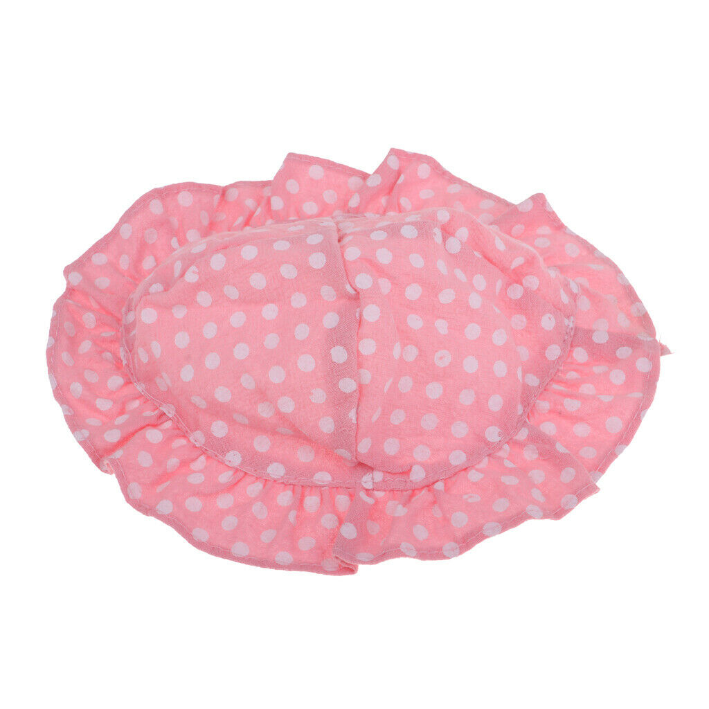 Cute V-neck Ballet Skirt & Hat Suit for 18inch Accessory Pink