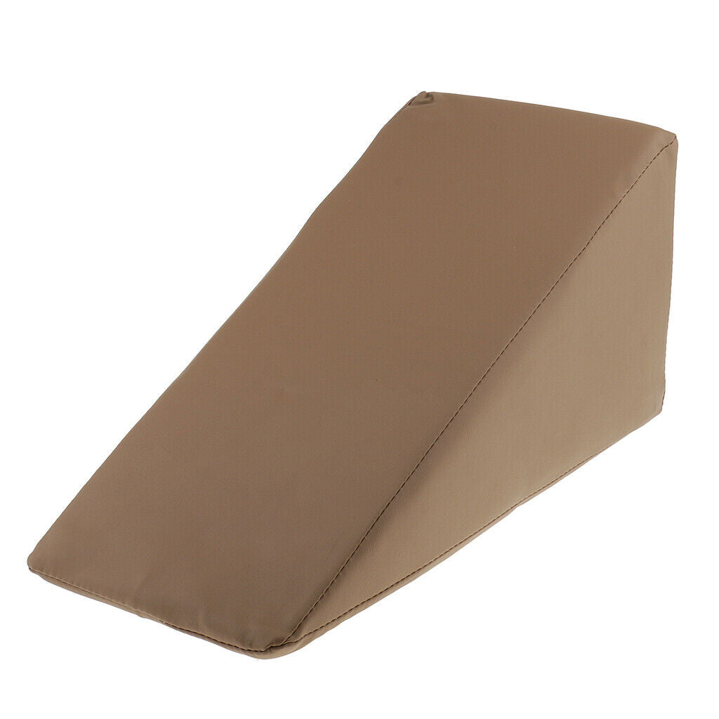 2Pieces Memory Foam Bed Wedge Pillow Elevation Cushion Washable Cover