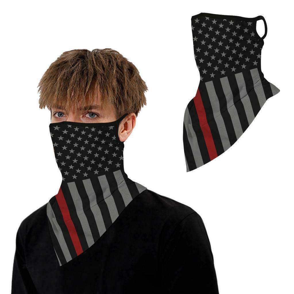 2PCS Mens Outdoor Sport Bandana Face Balaclava Neck UV Windproof Motorcycle