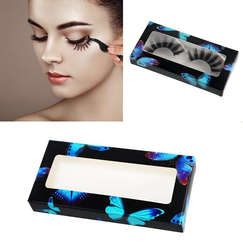 20Pieces False Eyelash Kit Include 10 False Eyelash Storage Box 10 Eyelash EV9U1