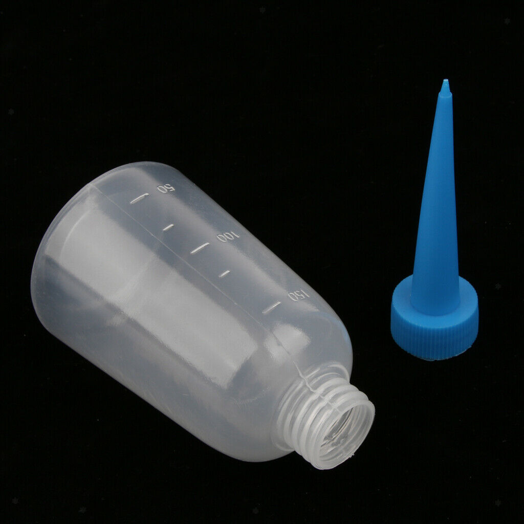150ml Empty Applicator Glue Bottle Blue Tip - Paper Quilling DIY Craft 14pc