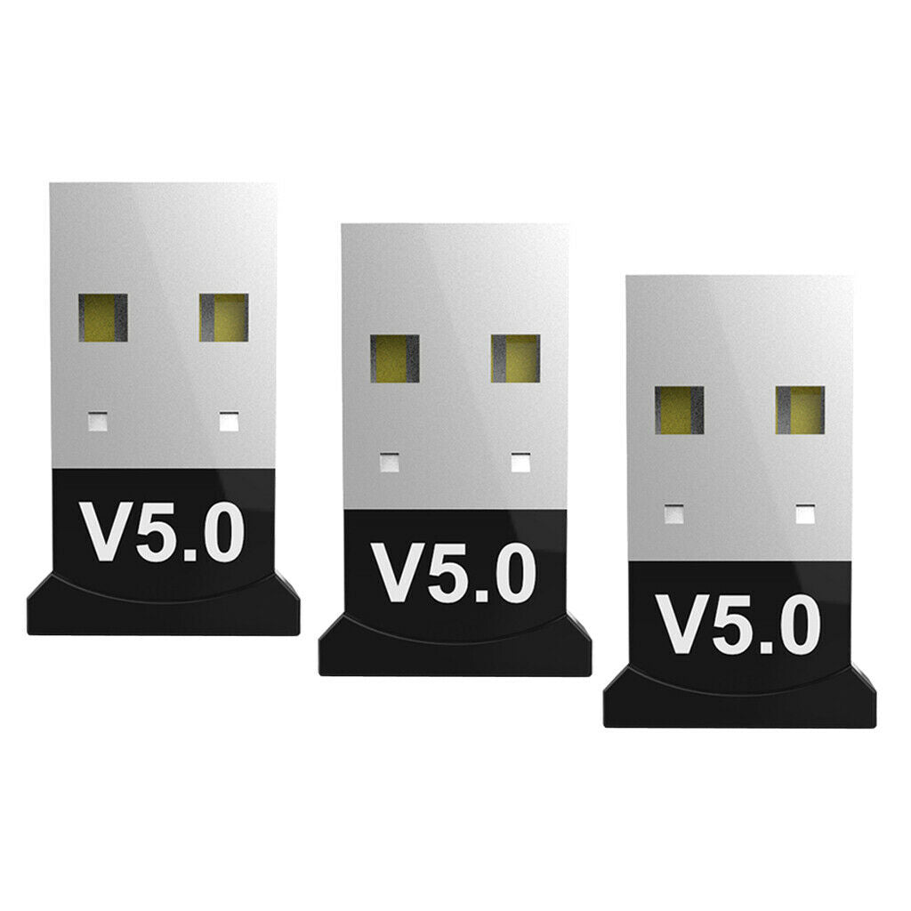 3 Pieces USB Bluetooth 5.0