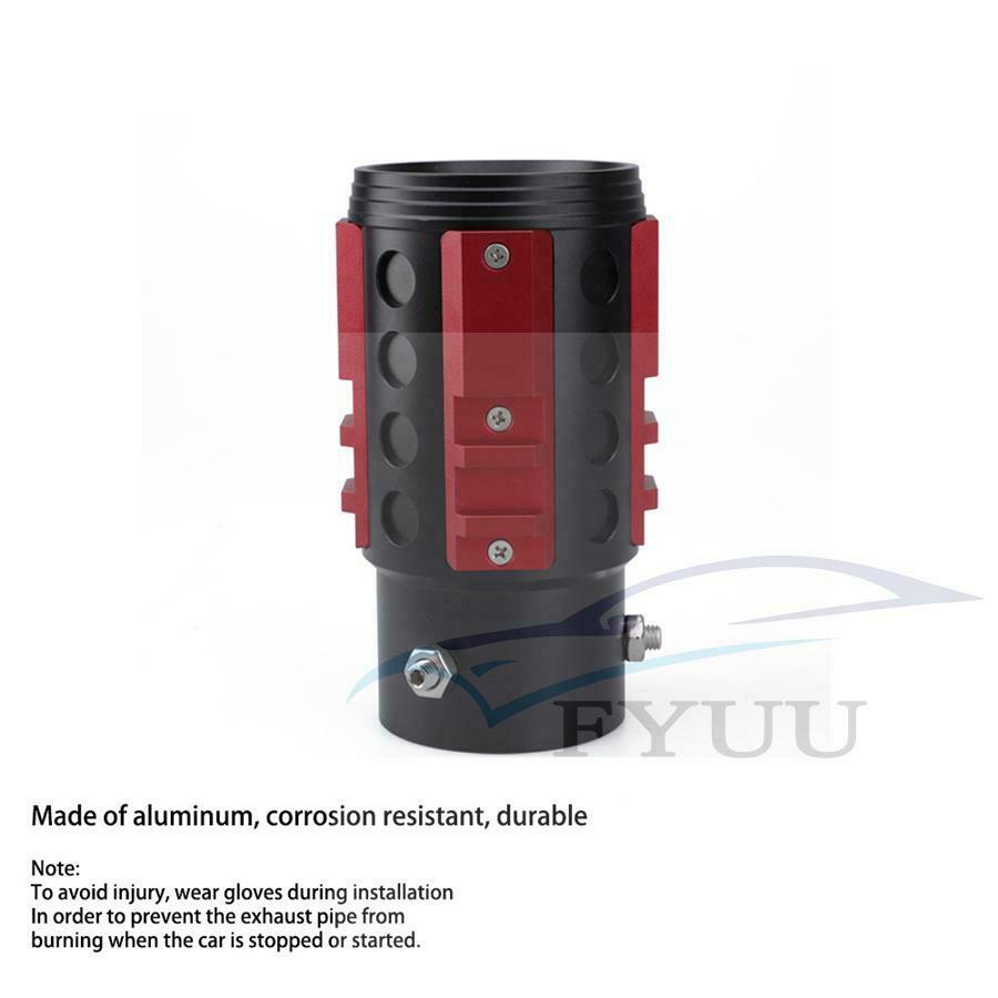 Universal Aluminum Straight Decoration decorative grenade Exhaust Pipe Mufflers
