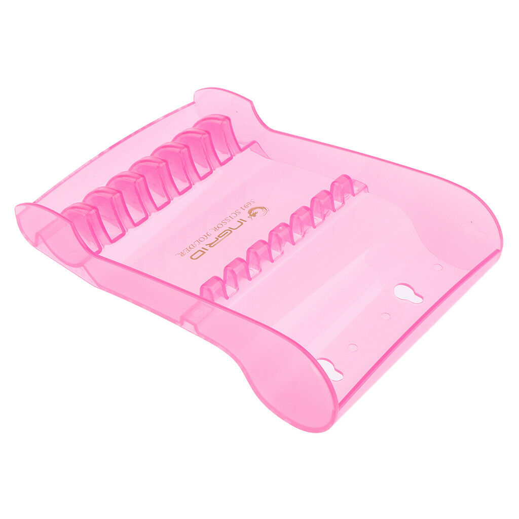 Barber Stylist Haircutting Scissors/Shears Holder Non-slip Box Pink
