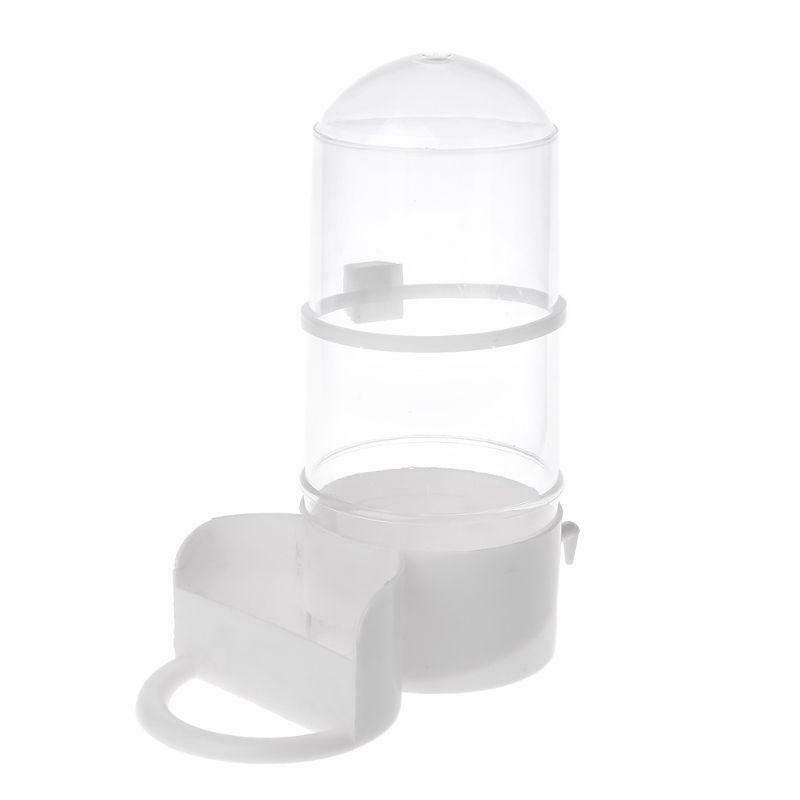 Bird Feeder Automatic Food Water Feeding Parrot Hamster Pet Clip Cage Dispenser