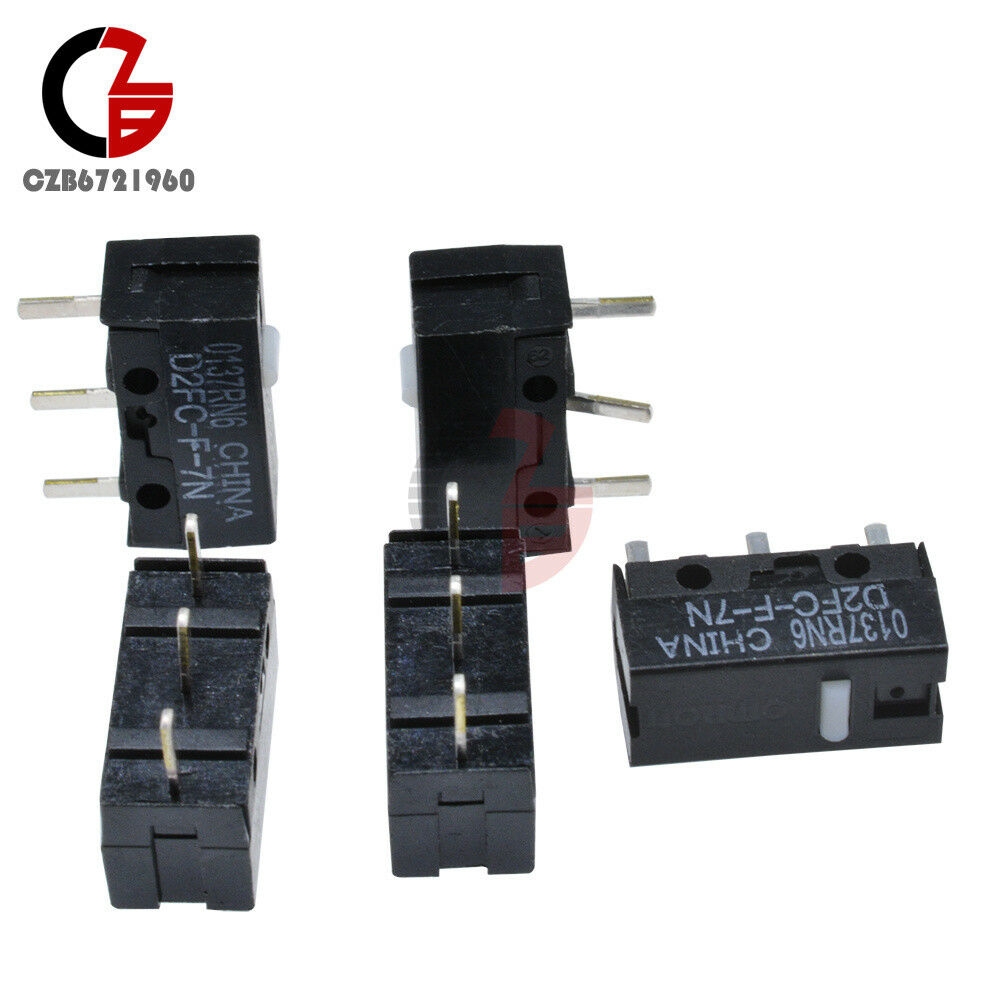 5PCS Authentic OMRON Mouse Micro Switch D2FC-F-7N Mouse Button Fretting