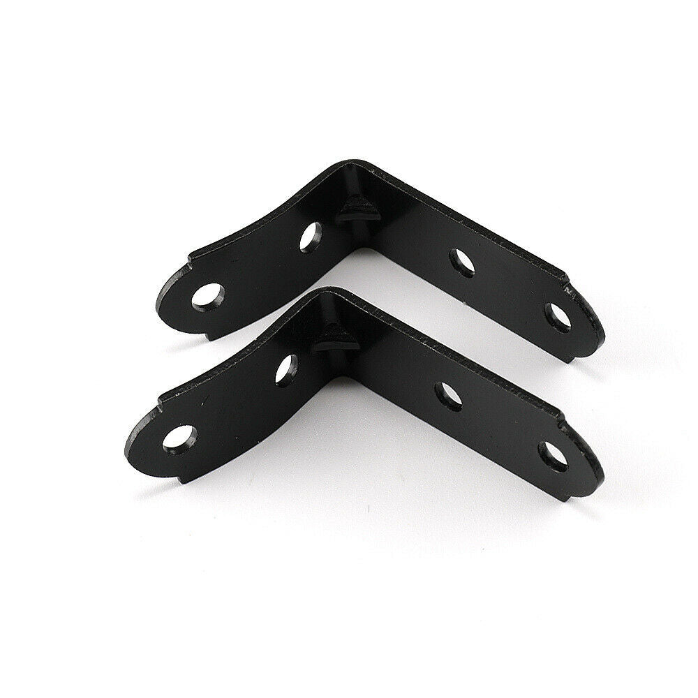 2pcs Glove Box Lid Hinge Snapped Hinge Brackets with Screws For Audi A4 B6 B7 8E