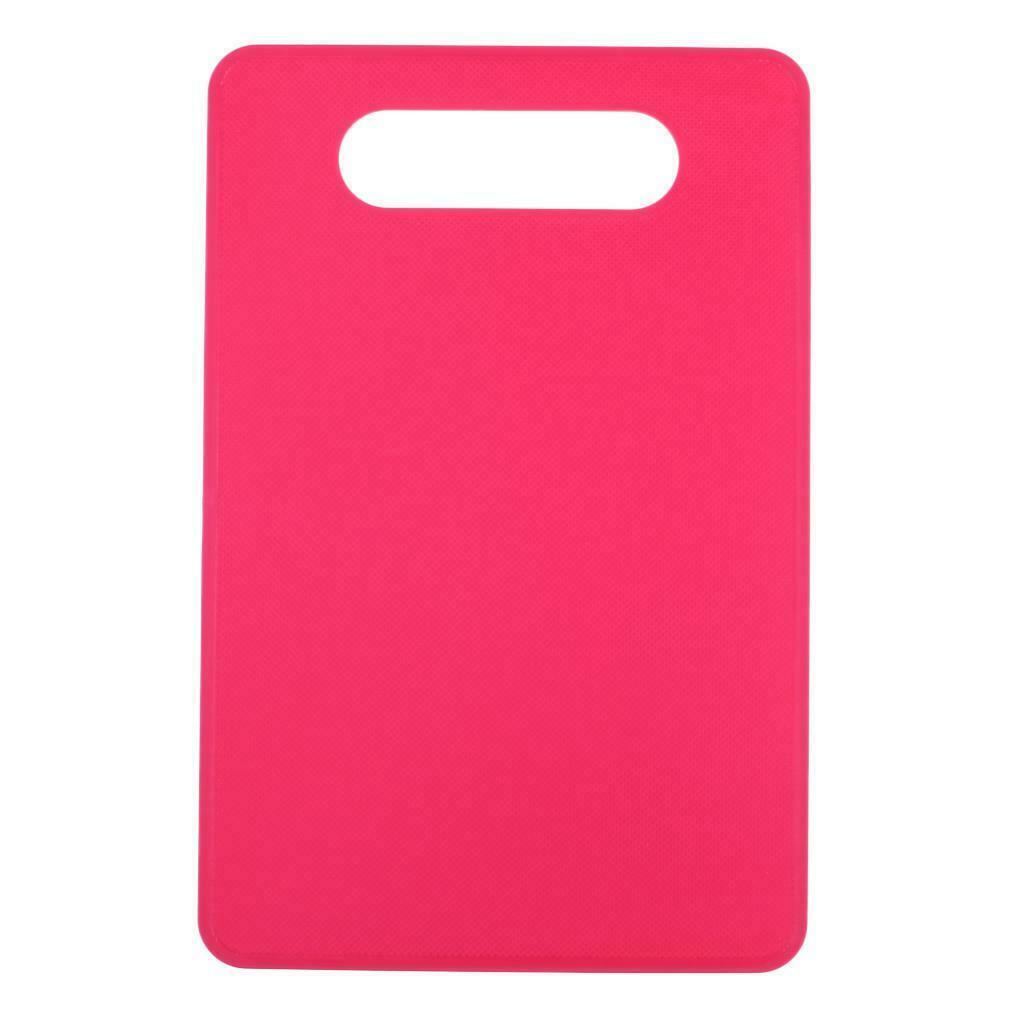Chopping Mat Vegetable Fruit Cutting Board Kitchen Gadget red