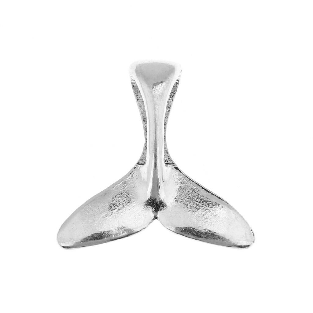 8PCS Mermaid Tail Charms Pendants Connectors Jewelry Making Findings Crafts
