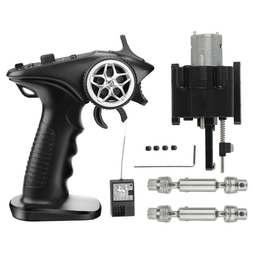 4CH Remote Control Drive Shaft & Gearbox For WPL B14Â B16Â B24Â C14Â C24Â C34 MN90 SU