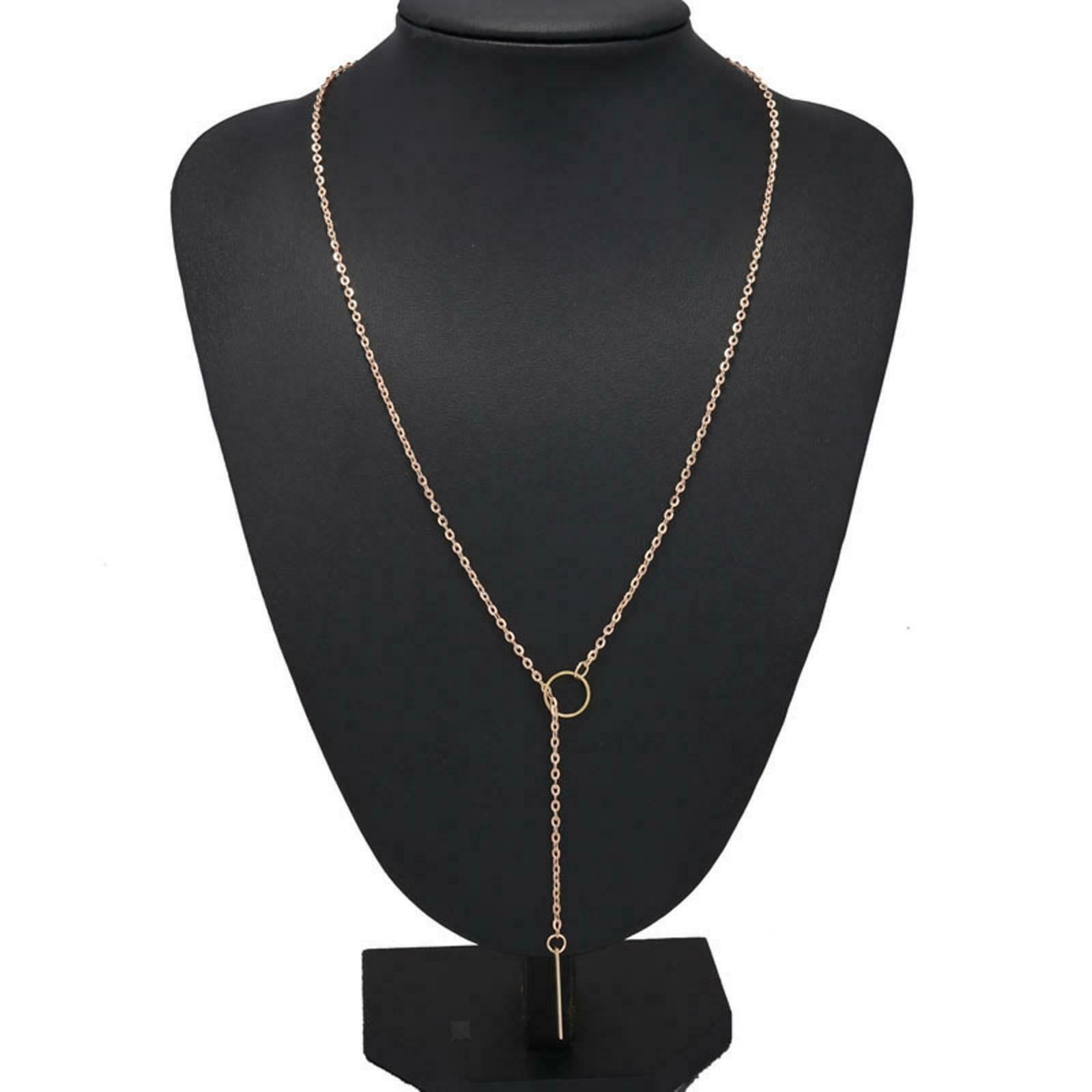 Female Girls Bohemian Short Necklace Handmade Simple Chain Fashion Jewelry