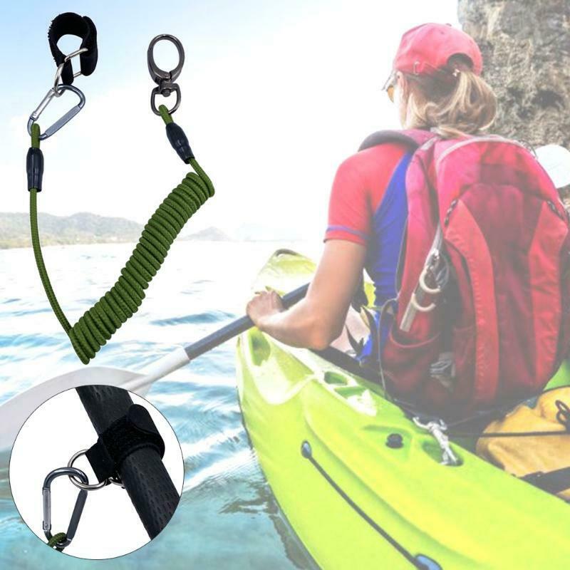 Paddle Leash/ Safety Cord Fishing Rod Tether-Kayaks Canoes Boating Accessories