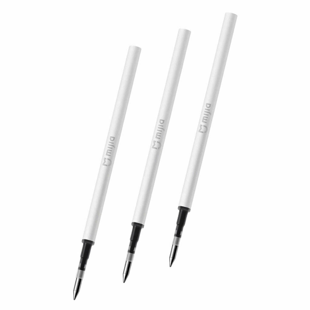 3pcs   Pen Refill Replacement 0.5mm G2 Swiss Imported & Japan Ink Black