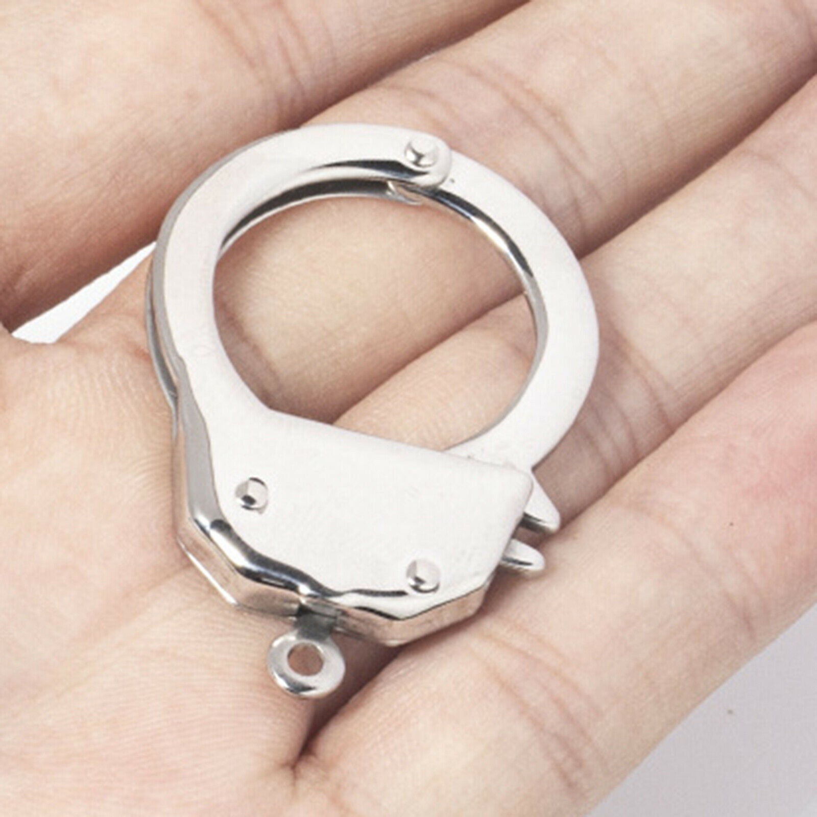 Handcuffs Clasp Jewelry Clasps DIY Luggage Zipper Clasps for Women Men Accs
