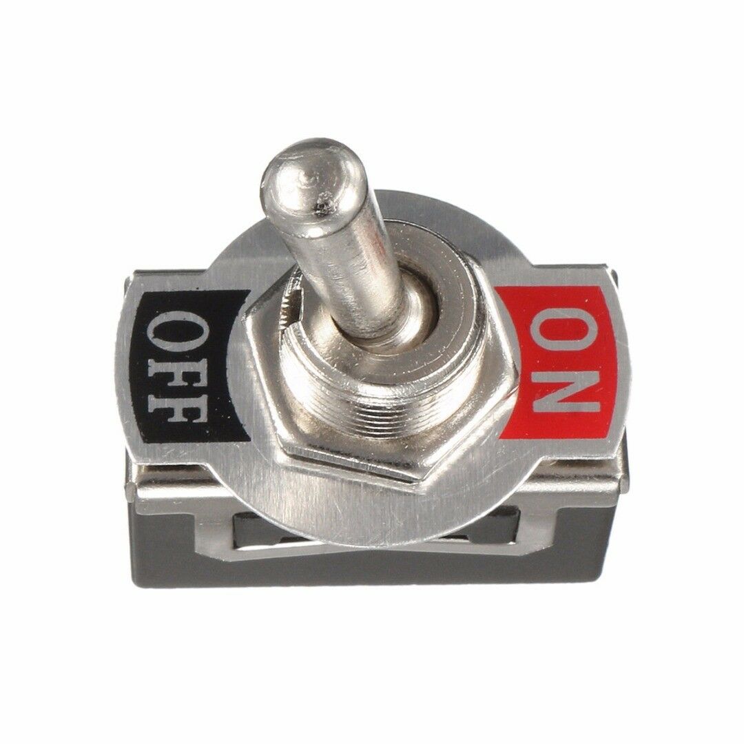 2pcs Heavy Duty Toggle Switch / Flick 12V ON/OFF Car Light SPST / Water Cover