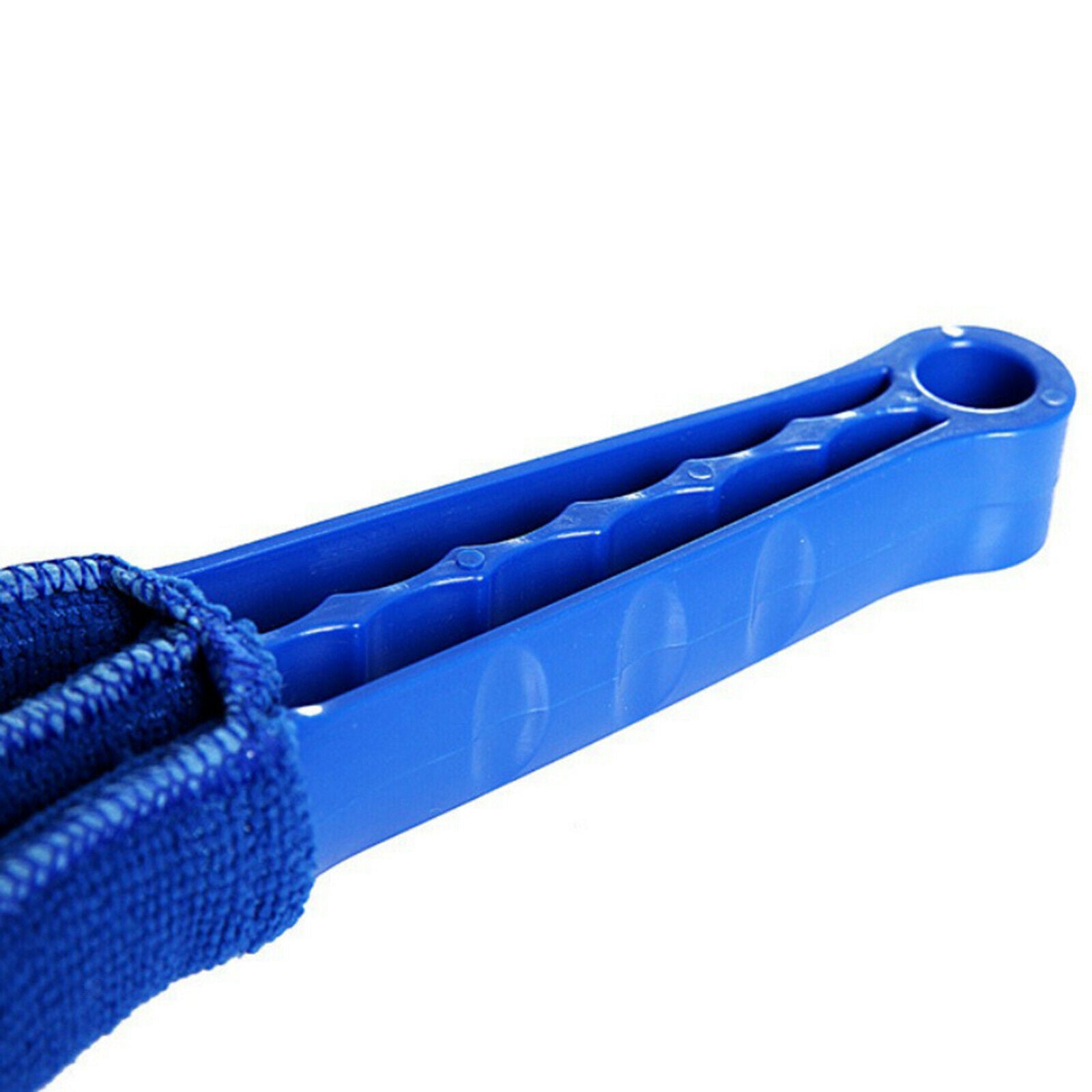 Window Blinds Brush Dust Cleaner Washable Micro Fibre Sleeve Blue