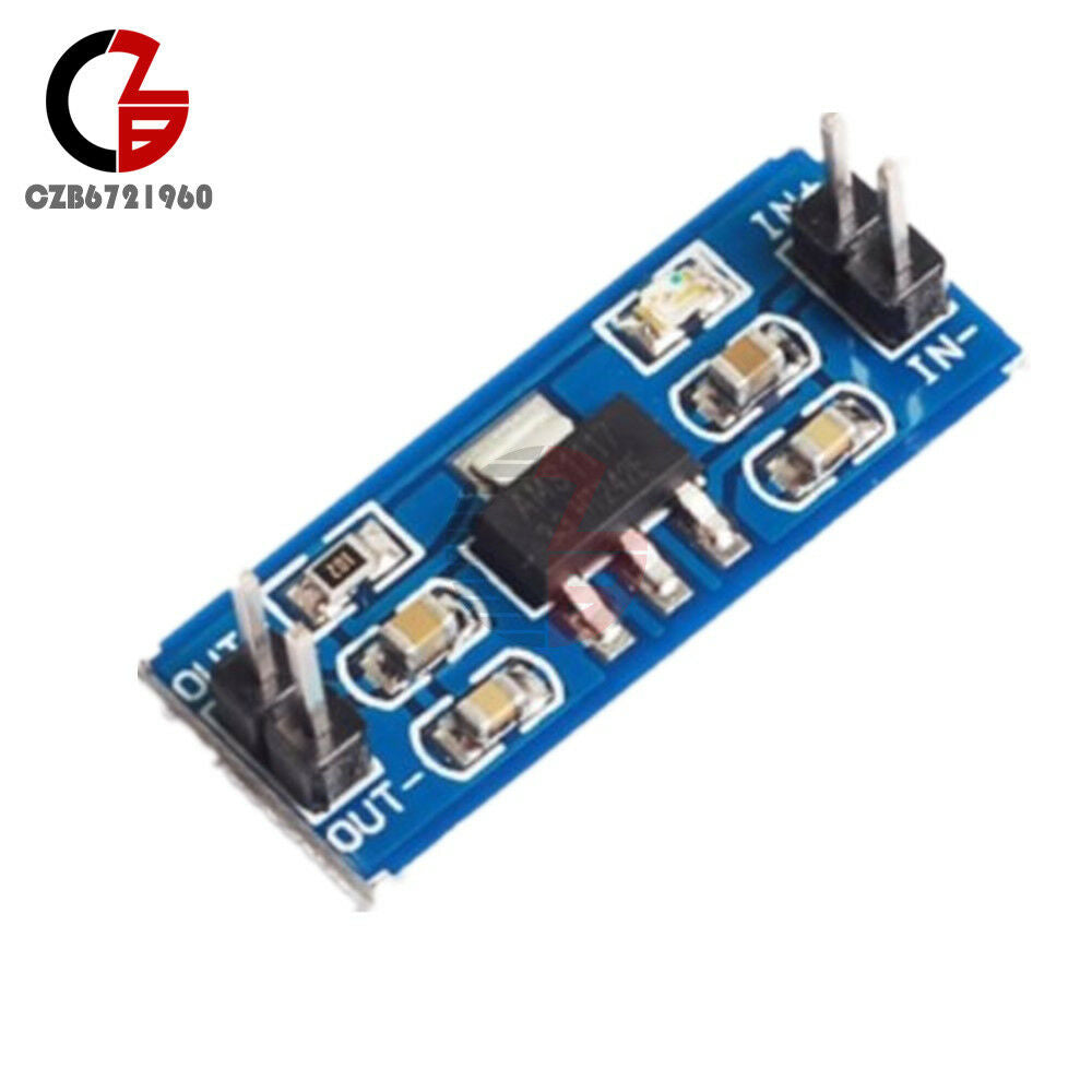 5PCS 4.5V-7V to 3.3V AMS1117-3.3V Power Supply Module AMS1117-3.3