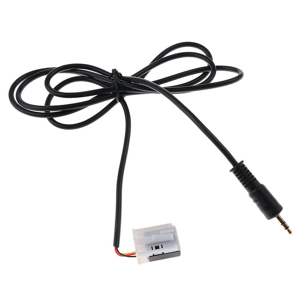 Car 3.5mm AUX Audio Input Adapter Cable Connector for Citroen C4 C5 C6