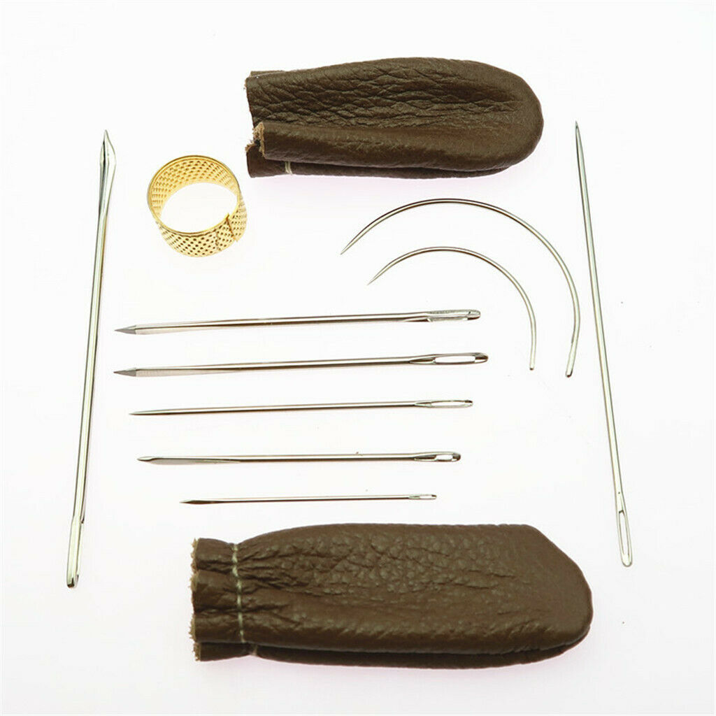 22Pcs Leathercraft Tools Kit, Hand Sewing Stitching Repairing Accessories Tools