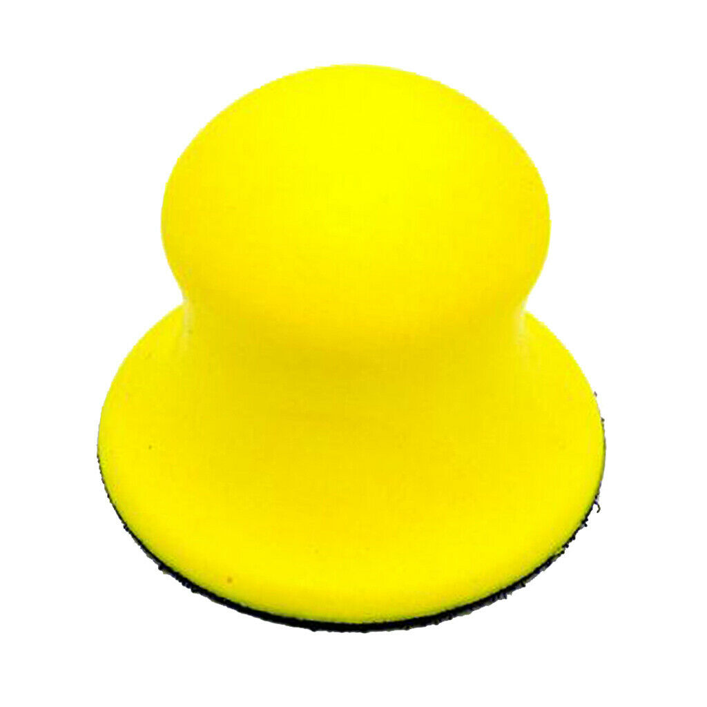 3 inch hand sanding block, nylon foam climbing sanding disc for