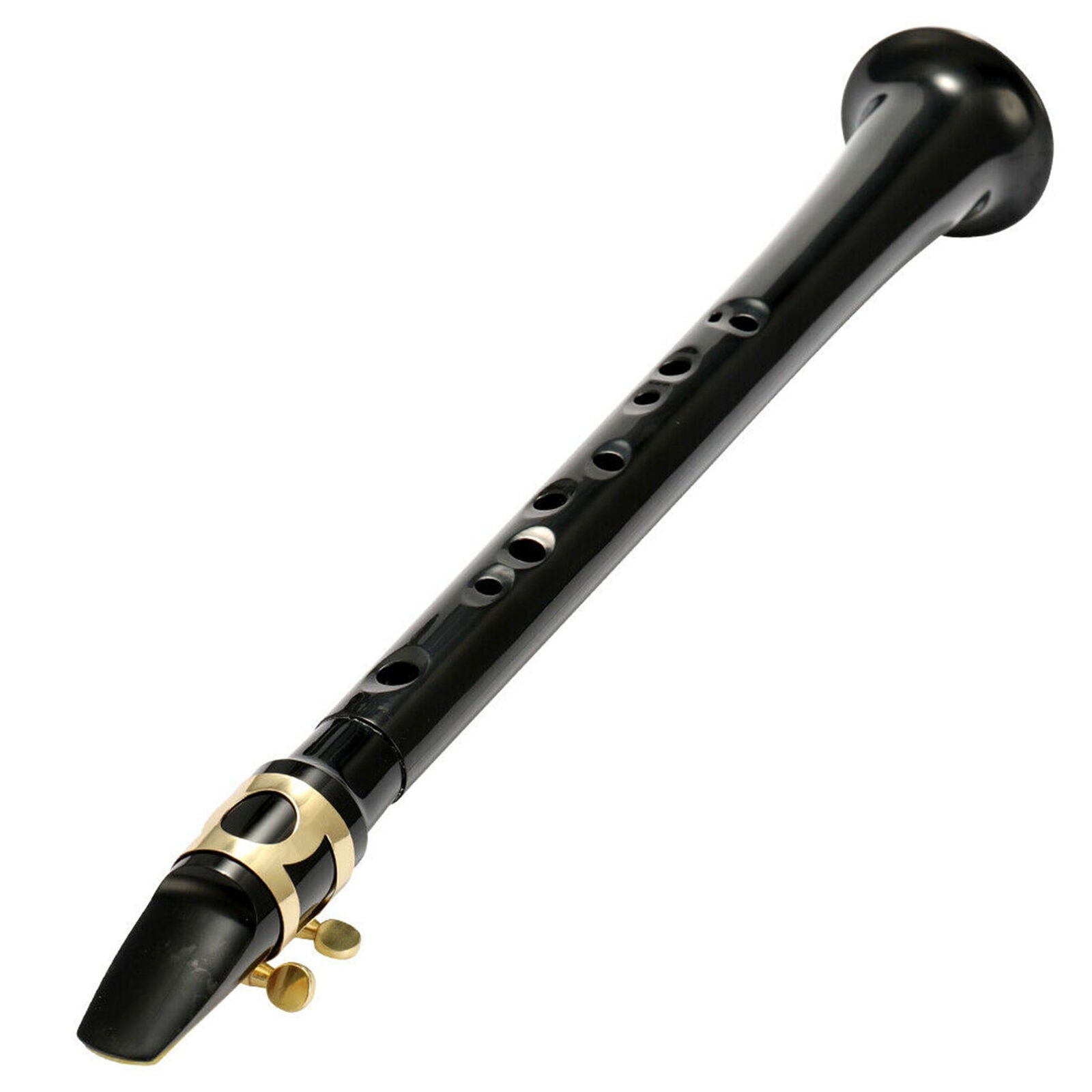 Little Sax Mini Alto Saxophone Simple Key C Pocket Music Tool ABS Carrying Bag