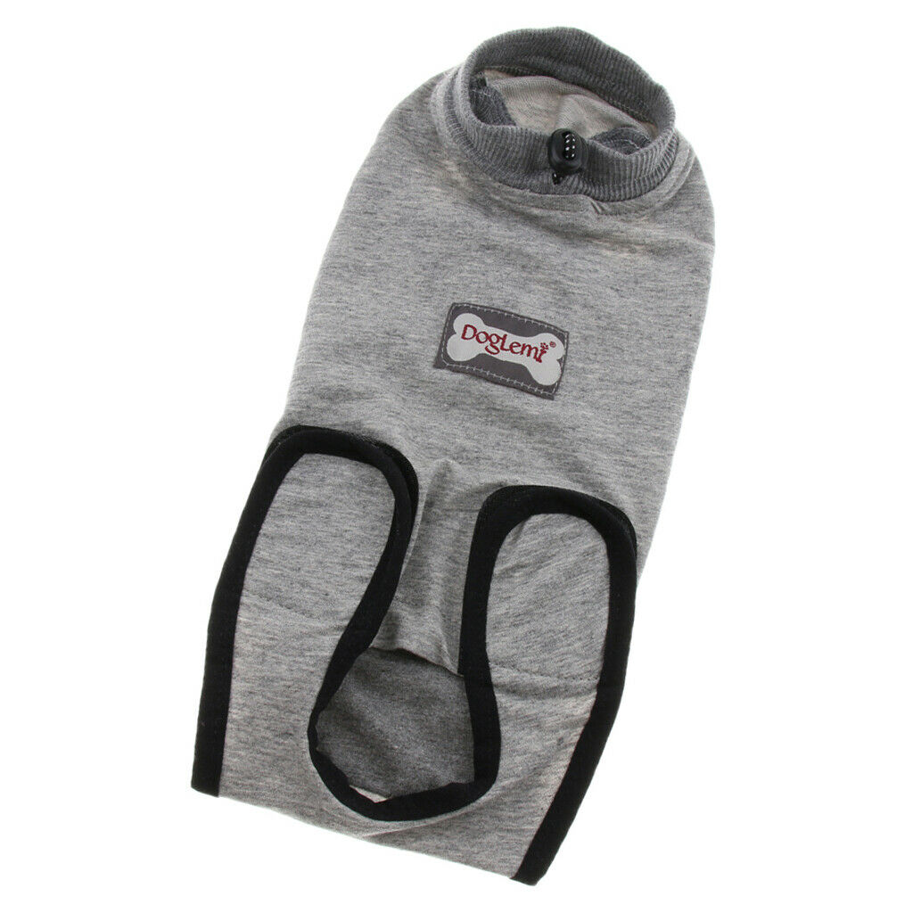 Cat Professional Recovery Suit for Abdominal Wounds or Skin Diseases, E-Collar