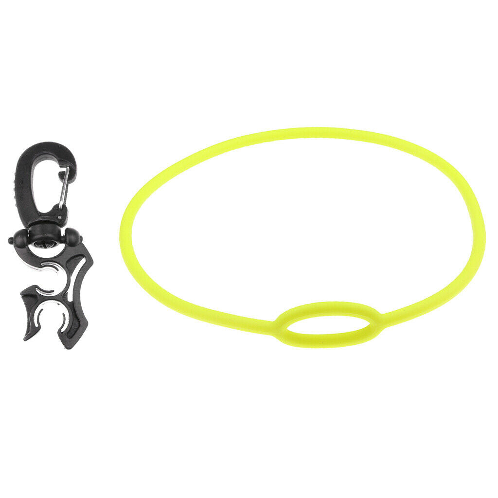 Scuba Diving Clip Hose Holder + Regulator Clamp