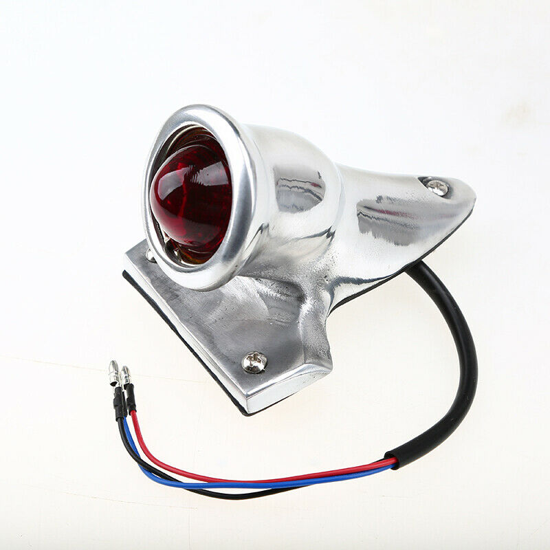 Motorcycle ABS White Brake Blinker Turn Signal Tail Light Rear Lamp Red Light