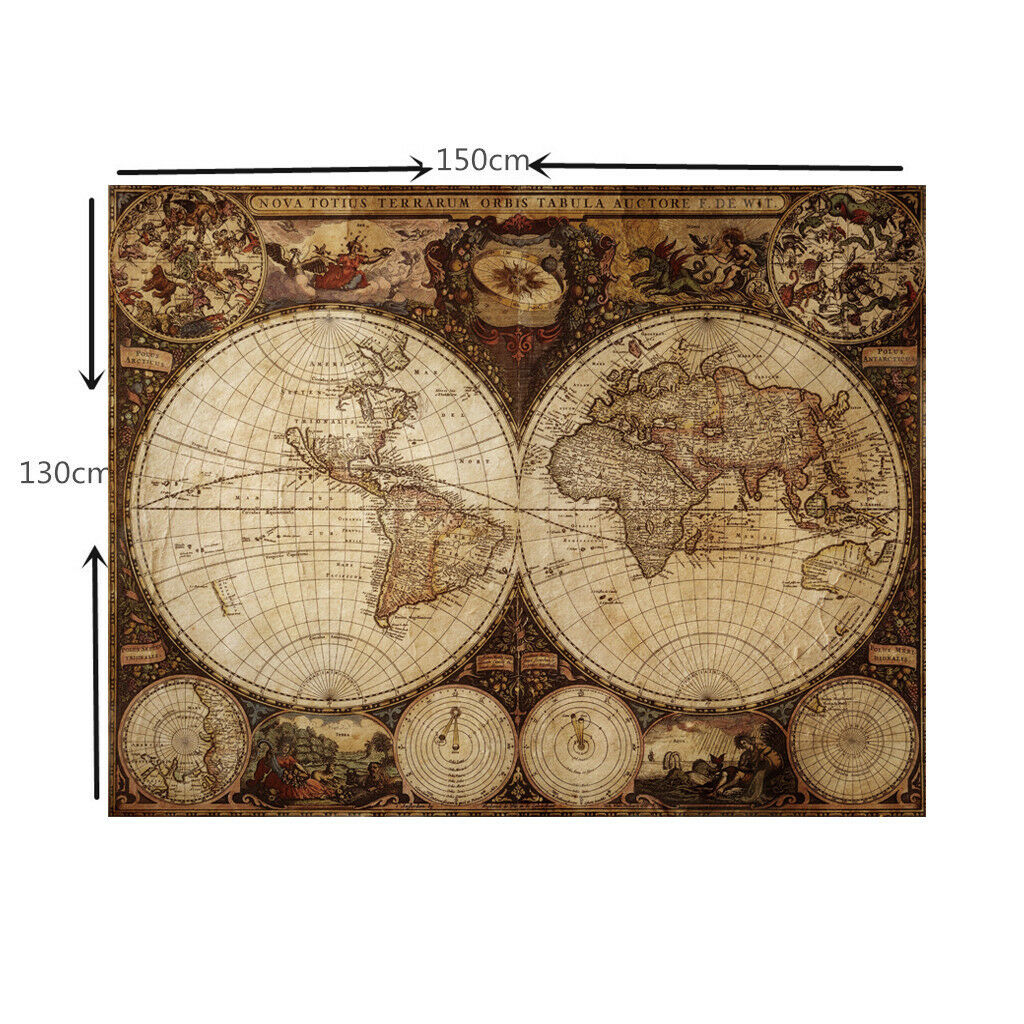 Outer Space Wall Tapestry Wall Hanging Bed Cover Throw Blanket 59x51 Inch #6