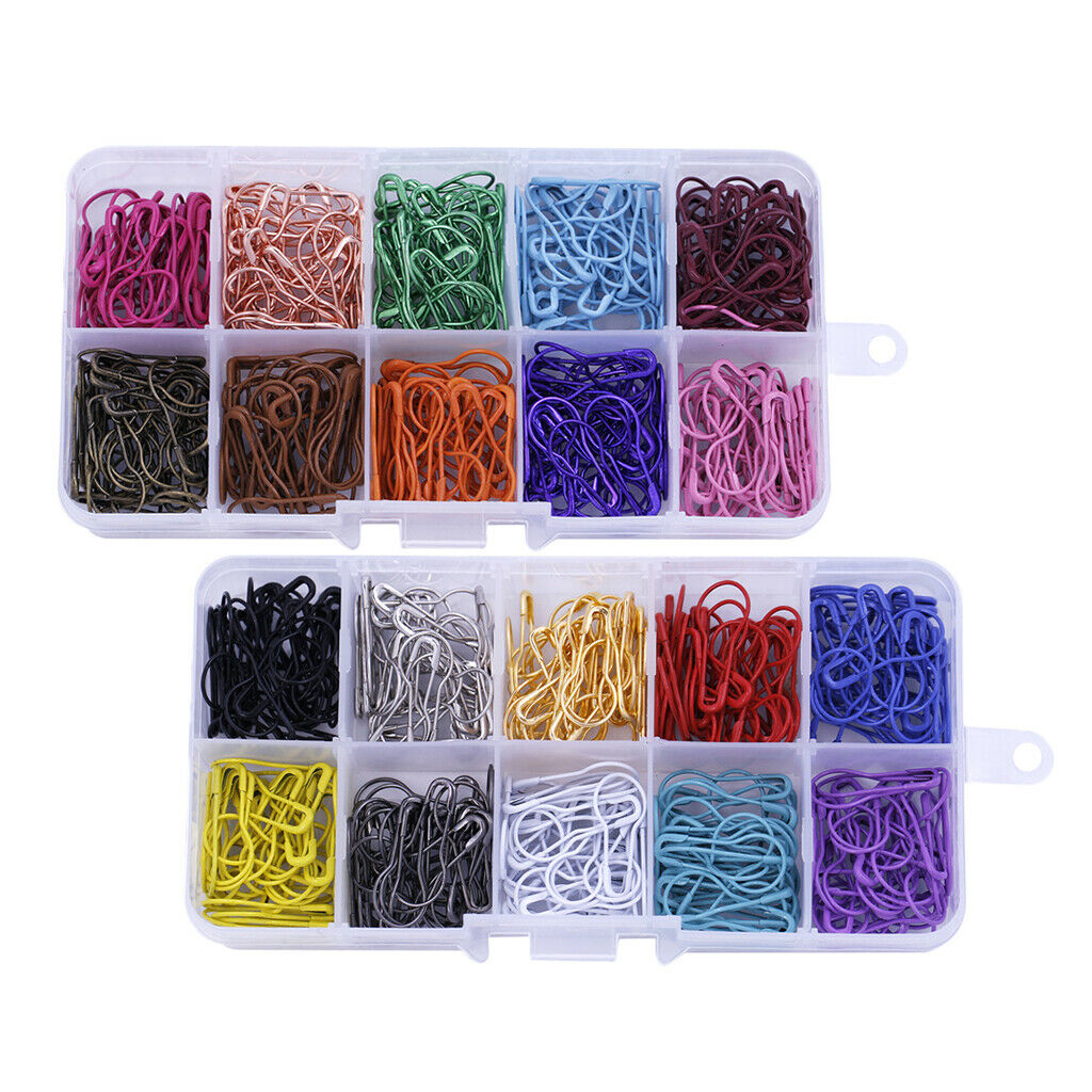 600 Metal Colored Pear Pins Calabash Pin Pumpkin Pins Safety Pins