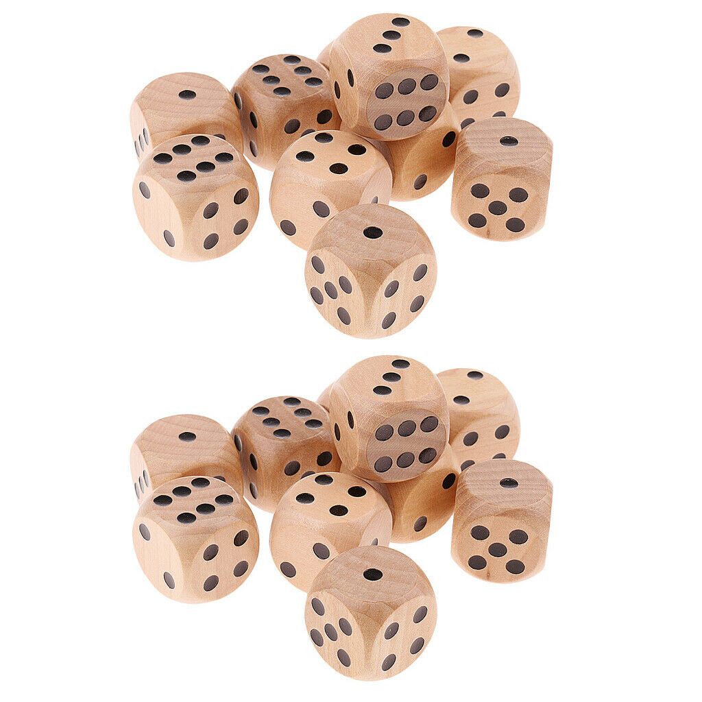 2 D6 Die Stained Six Sided Dice Bags For TRPG DND MTG Party Roleplay