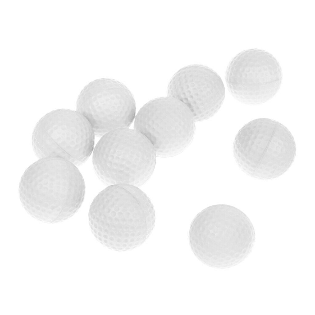 Pack 30 1.65inch Foam Sponge Golf Balls Training Ball Bouncy for Home Office