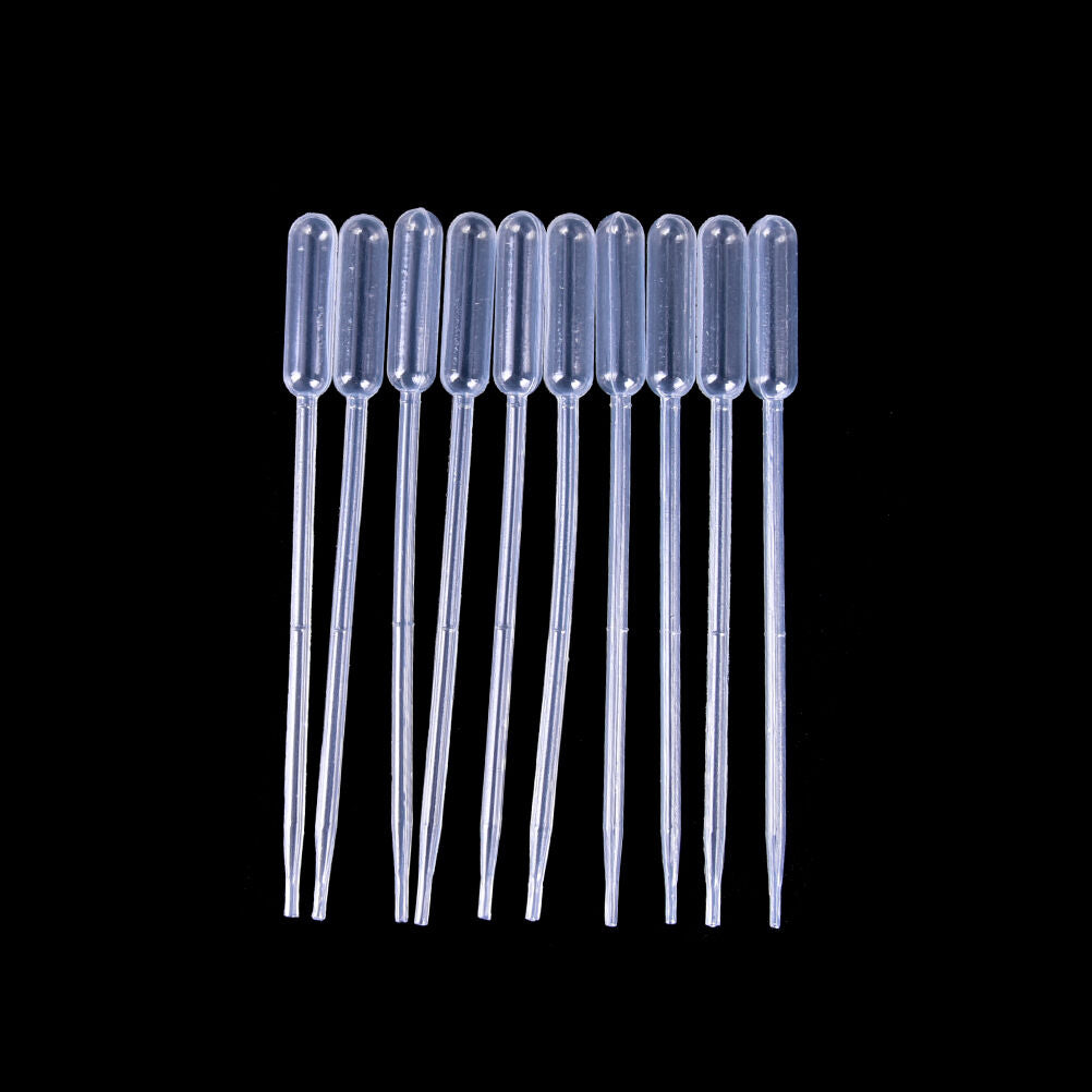100Pcs 0.5Ml Disposable Polyethylene Eye Dropper Transfer Graduated Pipettes  Kt